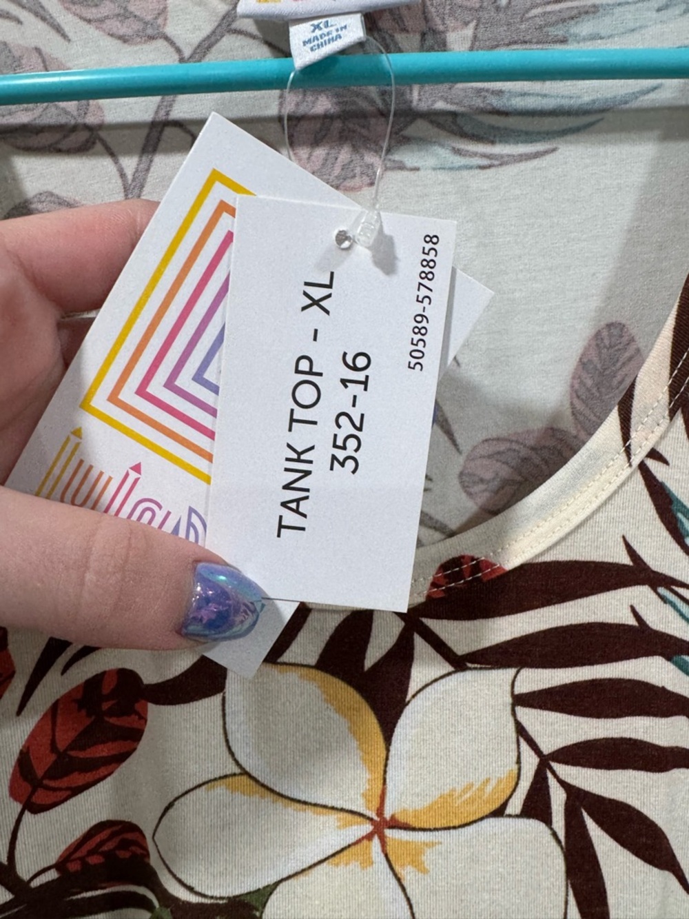 NWT LuLaRoe Tank - Picture 3 of 5